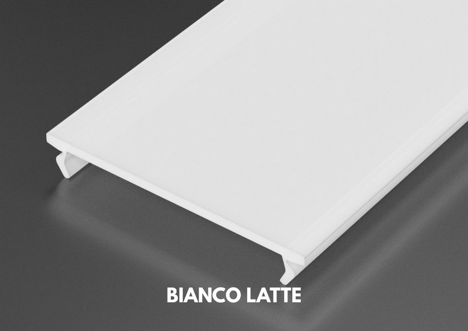 Cover Ampia per profilo LED