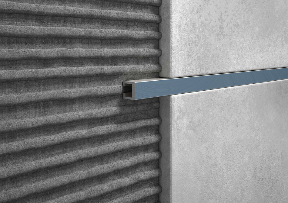 Listello in ALLUMINIO Gloss. Barra 2 m