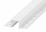 Profilo in alluminio LED Filo Linea Pro da incasso per intonaco