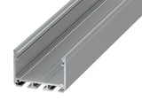 Profilo in alluminio LED Tavo Linea Pro per posa a superficie