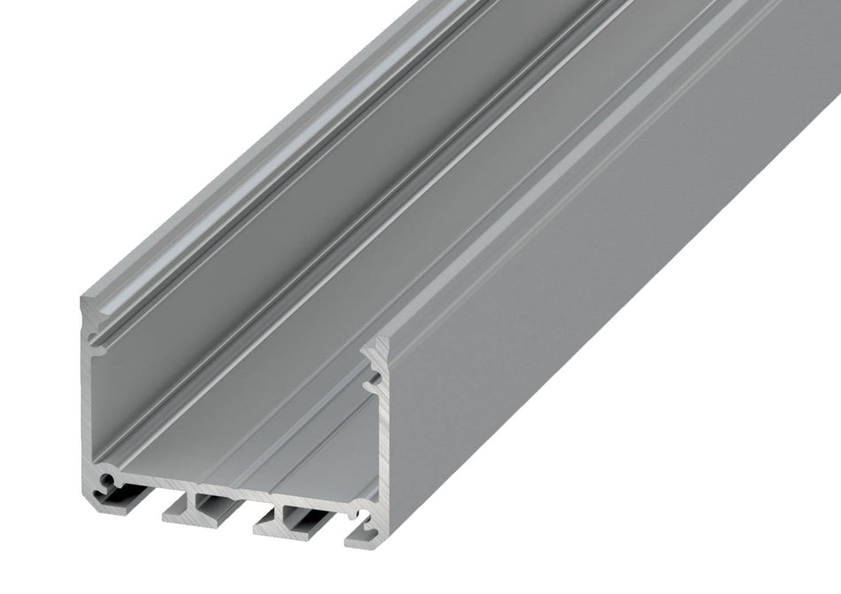 Profilo in alluminio LED Tavo Linea Pro per posa a superficie
