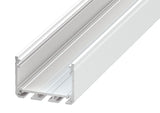 Profilo in alluminio LED Tavo Linea Pro per posa a superficie