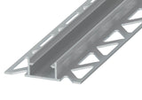 Profilo in alluminio LED Vira Linea Pro per piastrelle e rivestimenti