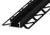 Profilo in alluminio LED Vira Linea Pro per piastrelle e rivestimenti
