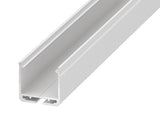 Profilo in alluminio LED Zelo Linea Pro a superficie per doppio nastro LED