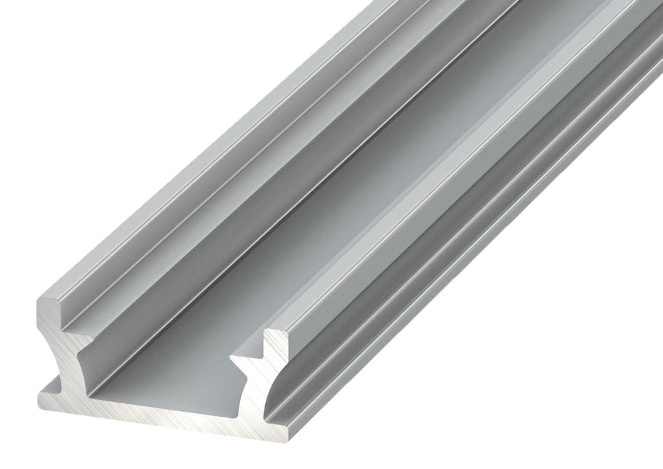 Profilo in alluminio LED Zeno Linea Pro da incasso calpestabile