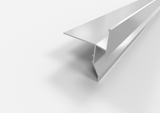 Profilo gocciolatoio "FLUX" in ALLUMINIO per balconi e terrazze. Lunghezza 2.7 m