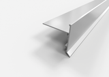 Profilo gocciolatoio "SLIM" in ALLUMINIO per balconi e terrazze. Lunghezza 2.7 m
