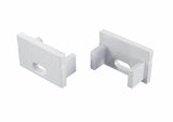 Accessori in alluminio per profili LED Orix, Mino e Vira