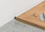 Battiscopa in alluminio per pavimenti SPC – Barra da 2 m