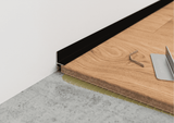 Battiscopa in alluminio per pavimenti SPC – Barra da 2 m