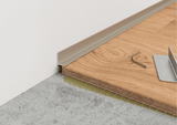 Battiscopa in alluminio per pavimenti SPC – Barra da 2 m