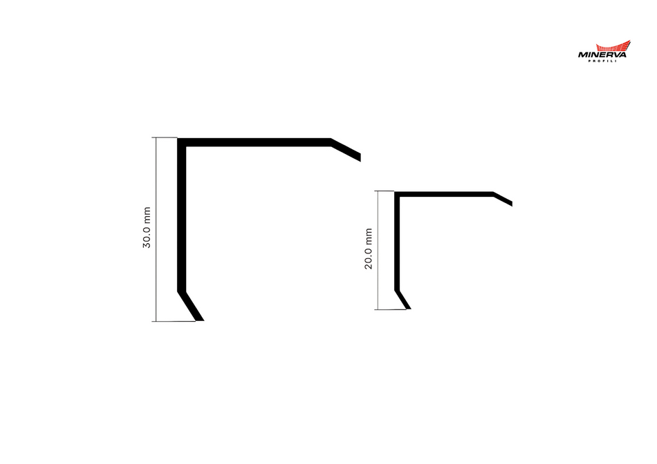 Profilo angolare paraspigolo in ACCIAIO