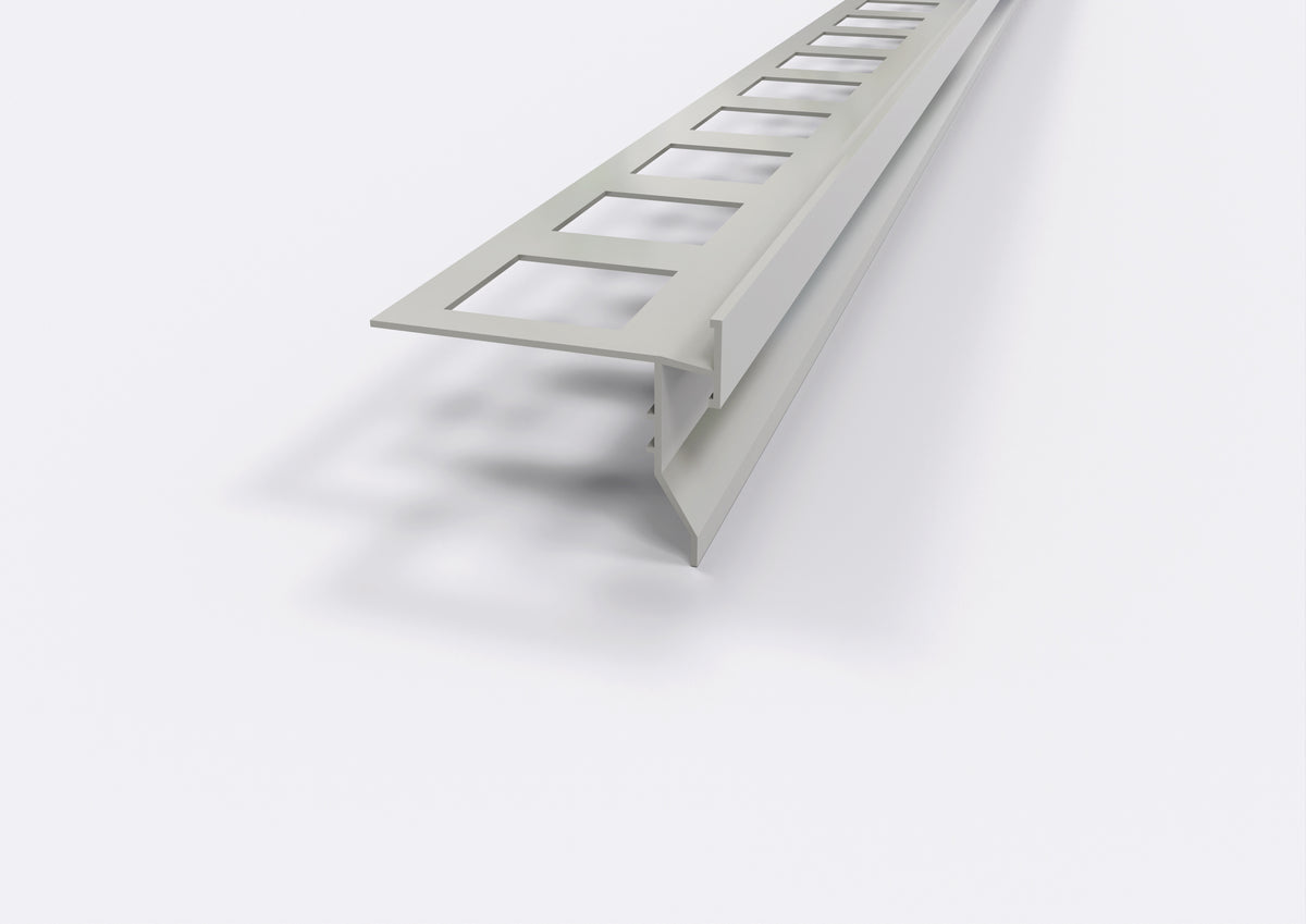 gocciolatoio in alluminio top grigio chiaro