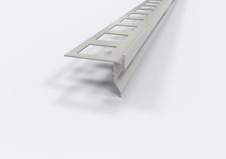 gocciolatoio in alluminio top grigio chiaro