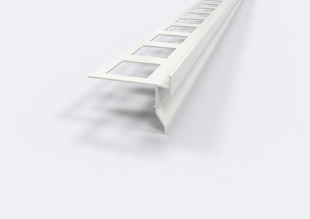 gocciolatoio top in alluminio bianco