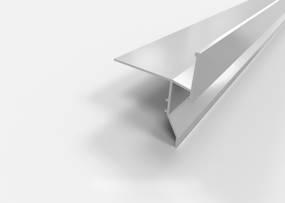 gocciolatoio in alluminio naturale flux