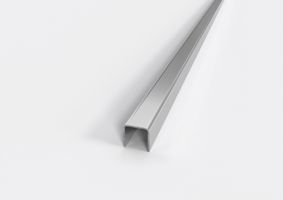 listello in acciaio satinato