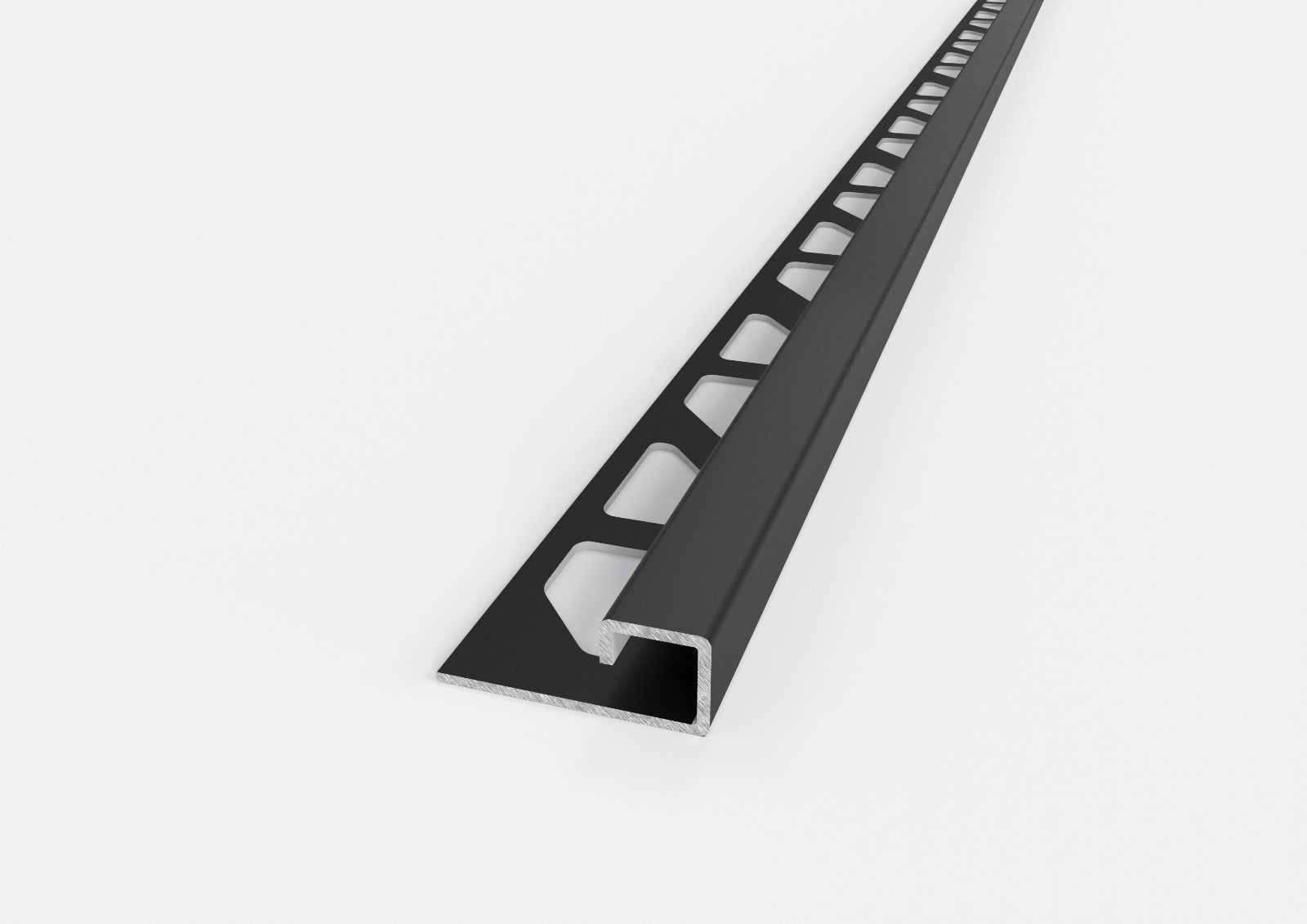 profilo in acciaio inox aisi 304 nero quadro