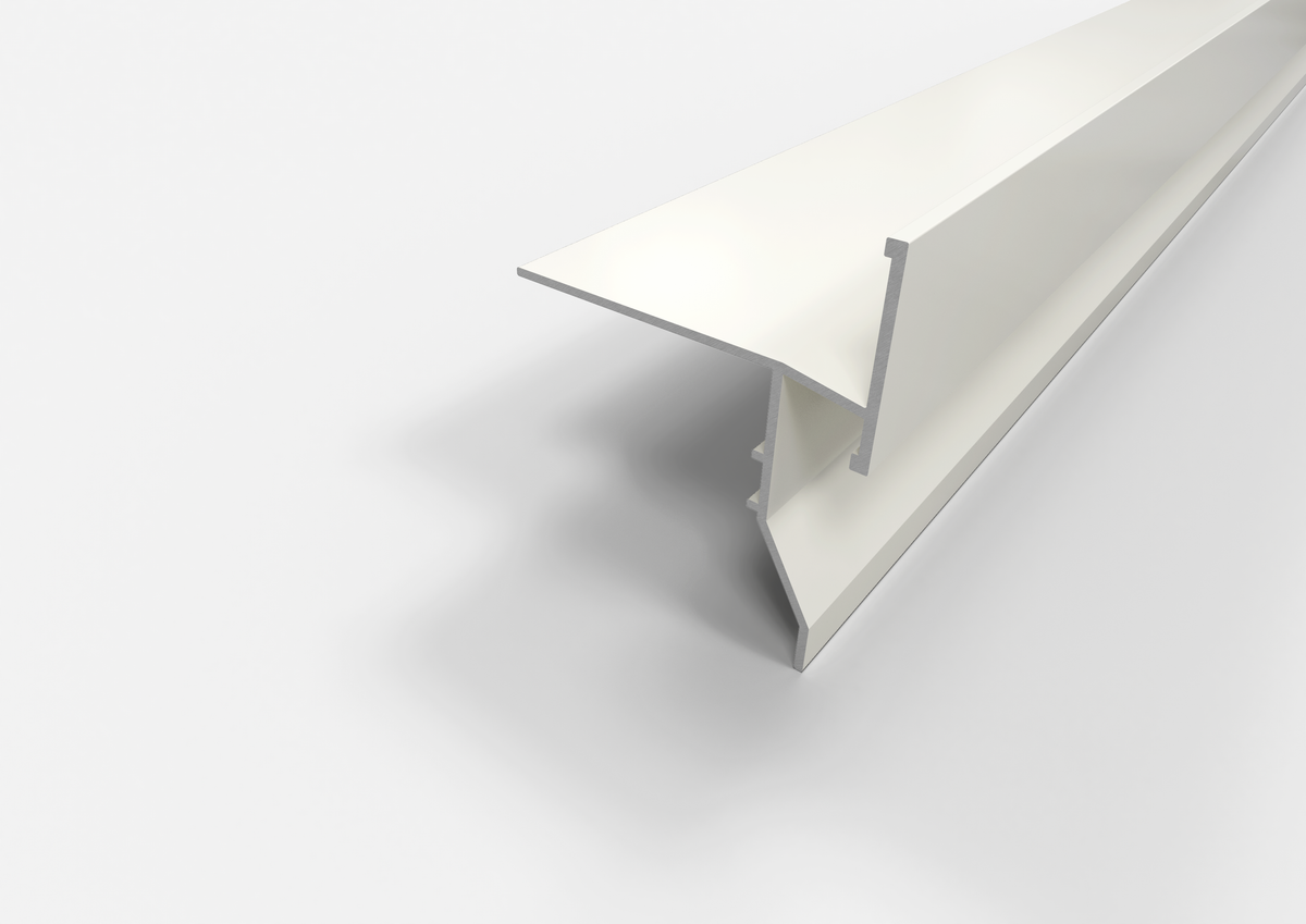 gocciolatoio in alluminio flux bianco