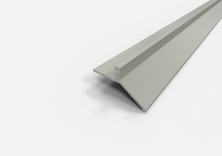 gocciolatoio linea in alluminio grigio chiaro
