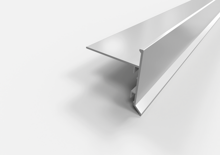gocciolatoio slim in alluminio satinato