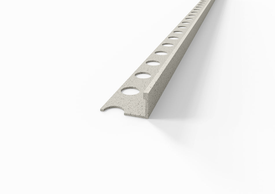 giunto di delimitazione in alluminio sabbia avorio