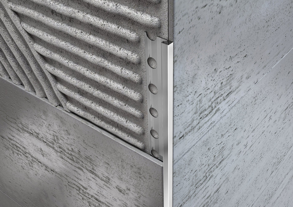Profilo basso spessore quadro in ALLUMINIO. Barra 2.5 m