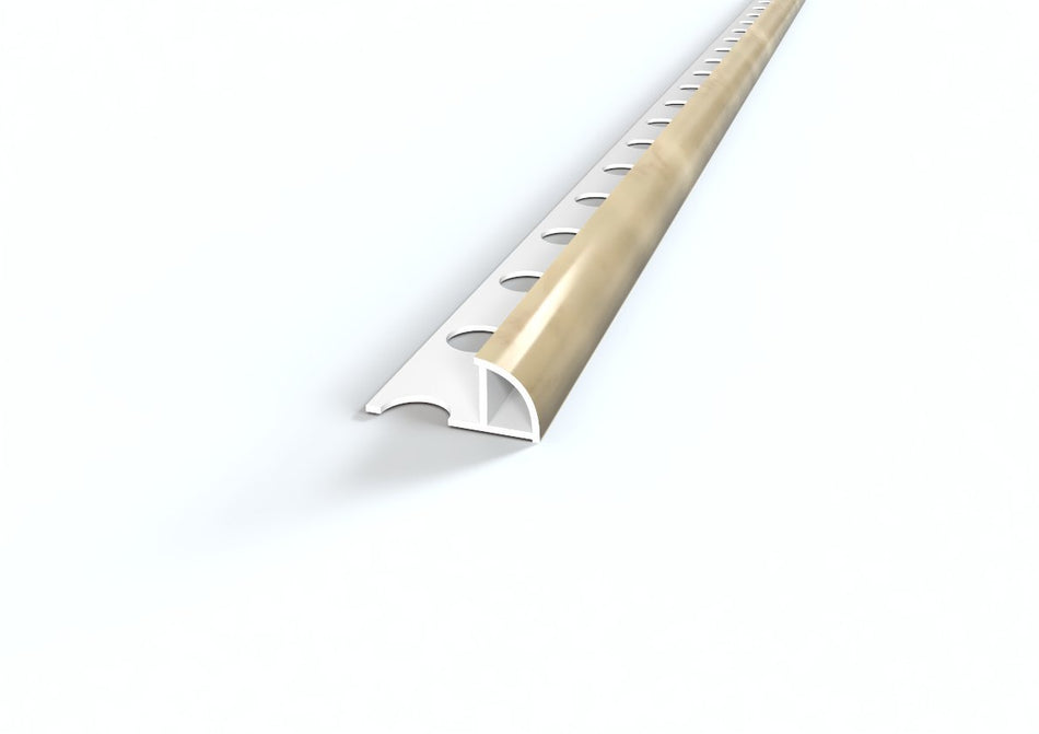 Profilo proteggi angolo marmorizzato in PVC. Barra 2.6 m