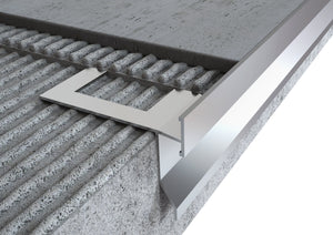 Profilo Gocciolatoio per balconi e terrazze in alluminio "top". Lunghezza 2.7 m