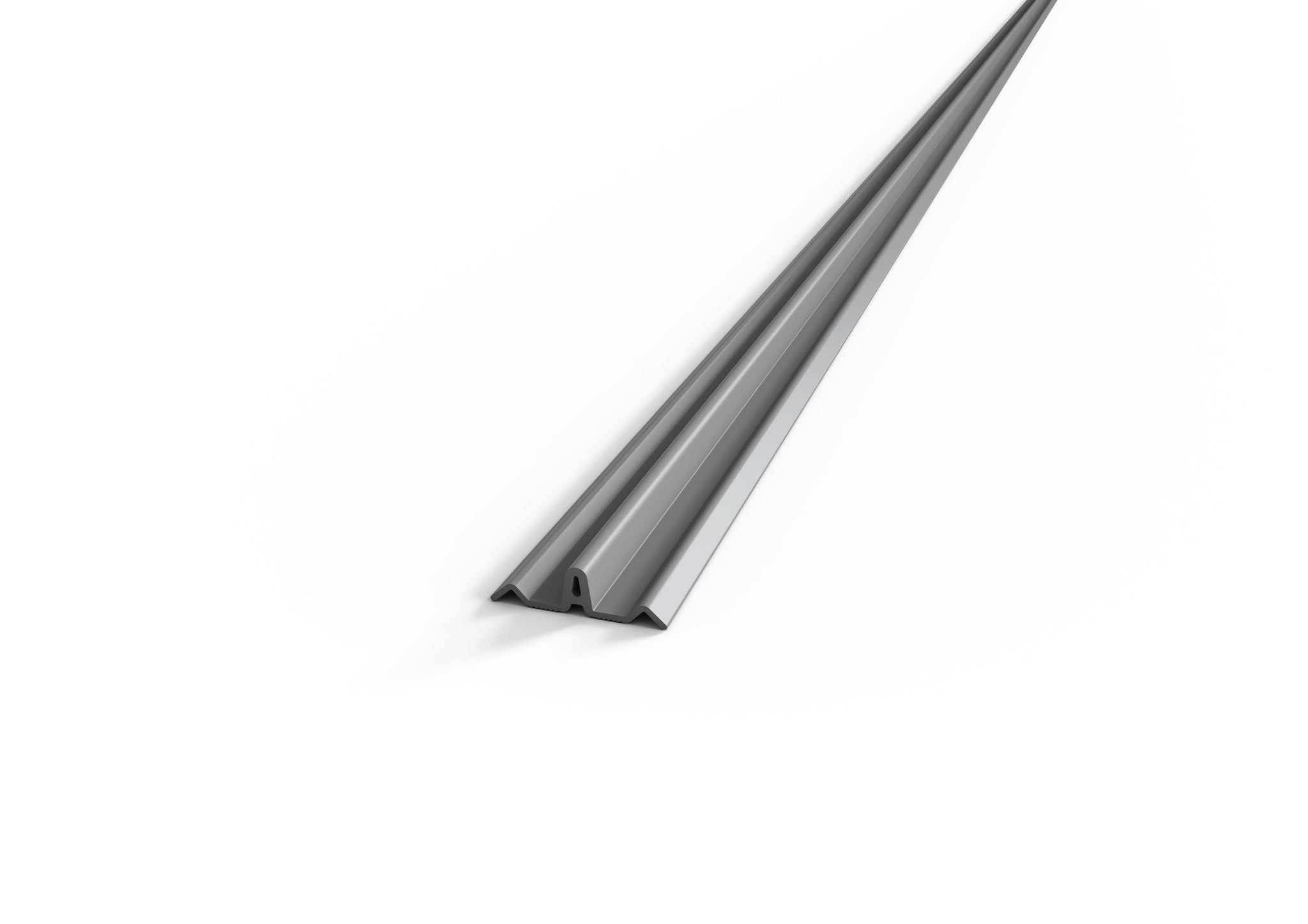 Profilo-guida a "T" per intonaco in plastica. Barra 2.8 m.