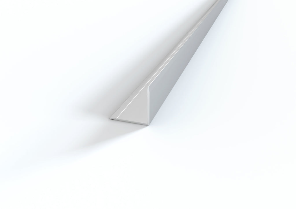 Profilo Paraspigolo angolare alluminio lucido e satinato. Barra