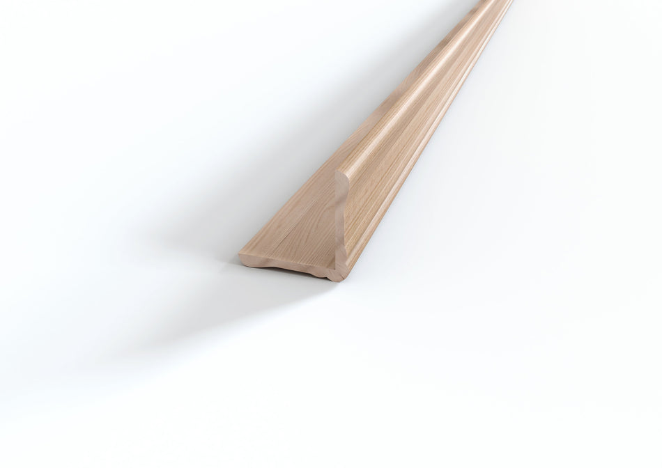 Profilo-paraspigolo ornamentale in PVC. Barra 3 m