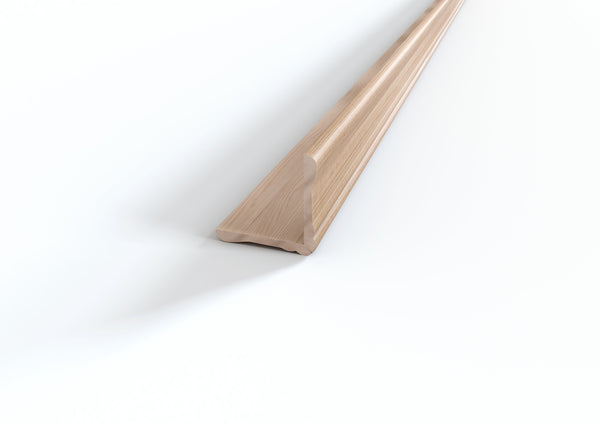 Profilo-paraspigolo ornamentale in plastica. Barra 3 m.