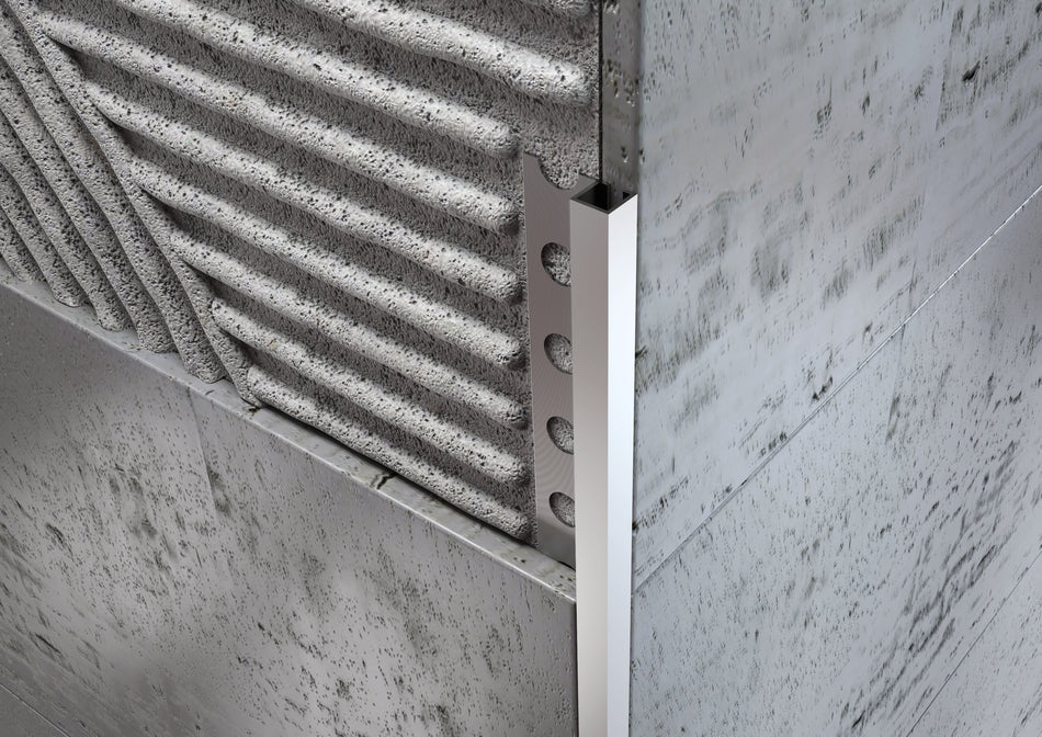 Profilo jolly quadro in ALLUMINIO. Barra 2.5 m