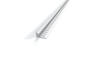 Profilo sguscetta in resina vinilica atossica. Barra 2.6 m