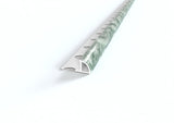 Profilo proteggi angolo marmorizzato in PVC. Barra 2.6 m